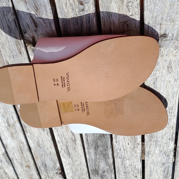 Leather toe ring sandals NWOB - Picture 3 of 4